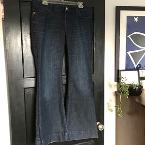 Martin + OSA flare jeans